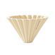 Пуровер воронка фарфоровая ORIGAMI dripper M Beige