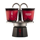 Гейзерная кофеварка Bialetti x Stranger Things Set Mini Express 90 мл. + 2 чашки
