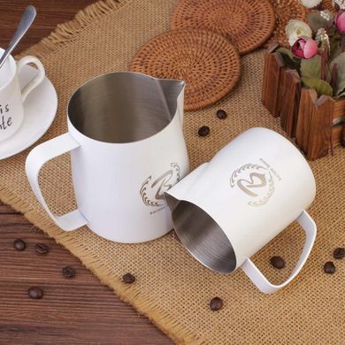 Питчер 600 мл Barista Space Teflon Белый молочник
