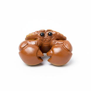 Чайная Фигурка "Краб" исинская глина 6,5х4х4