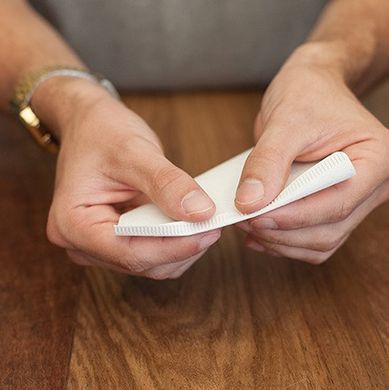 Фільтри Hario V60 01 для кави, 100 шт, білі, коробка