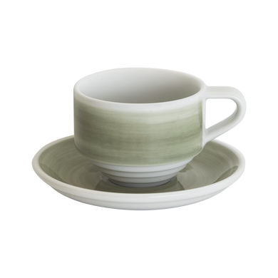 Чашка для флэт уайта Loveramics Deco 165 мл Grey Handpaint