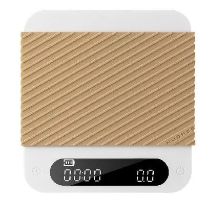 Весы для кофе Hughes Coffee Scale белые