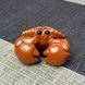 Чайная Фигурка "Краб" исинская глина 6,5х4х4