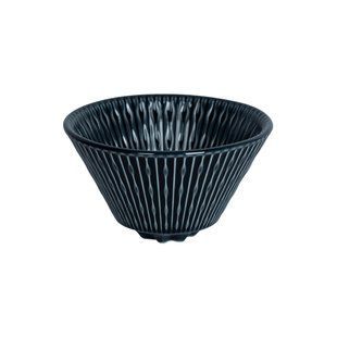 Пуровер фарфоровый Loveramics Black V02 с плоским дном (C099-93ABK)