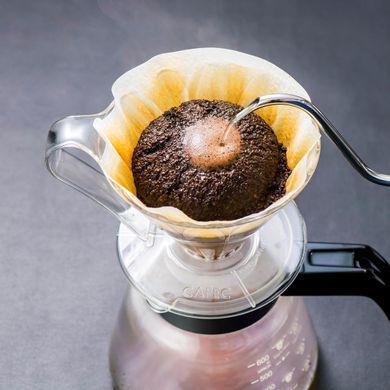 Пуровер CAFEC пластиковий Flower Dripper Cup4 Прозорий