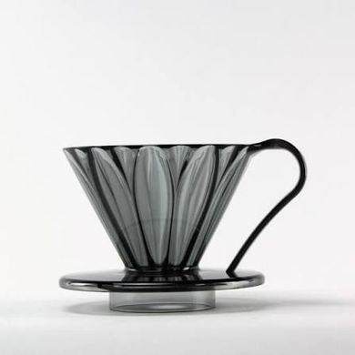 Пуровер CAFEC Tritan Flower Dripper Cup1 Black