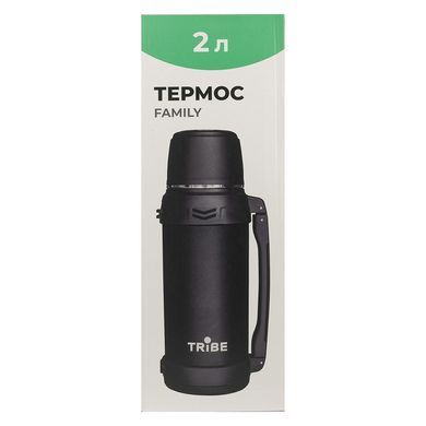 Термос TRIBE Family line 2.5 L Черный