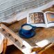 Чашка с блюдцем notNeutral Lino Indigo 240 мл