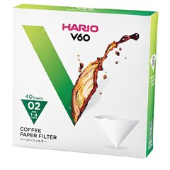 Фільтри Hario V60 02 40 шт білі