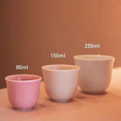 Чашка Loveramics Brewers Embossed Tasting Cup Pink 80 мл