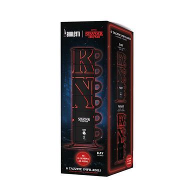 Набор чашек Bialetti x Stranger Things 80 мл 6 штук