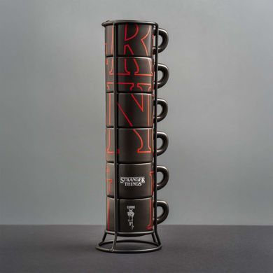 Набор чашек Bialetti x Stranger Things 80 мл 6 штук