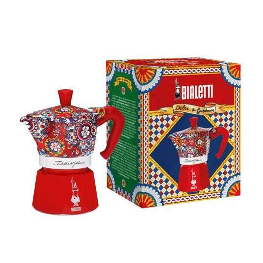 Купить Гейзерная кофеварка Bialetti x Dolce&Gabbana Carretto