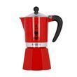 Гейзерная кофеварка Bialetti Rainbow Red 6 чашек (270 мл)