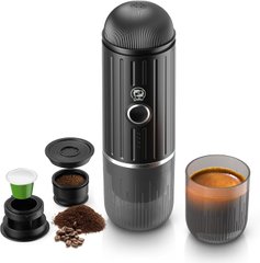 Кофеварка портативная iCafilas Portable Espresso Maker Чорна