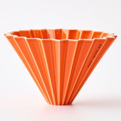 Пуровер воронка порцелянова ORIGAMI dripper M Orange, 02, 1-4 чашки