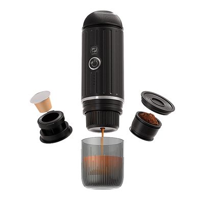 Кавоварка портативна iCafilas Portable Espresso Maker Чорна