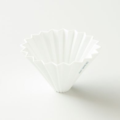 Пуровер воронка фарфоровая ORIGAMI dripper M White