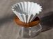 Пуровер воронка фарфоровая ORIGAMI dripper M White