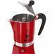 Гейзерная кофеварка Bialetti Rainbow Red 6 чашек (270 мл)