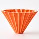 Пуровер воронка порцелянова ORIGAMI dripper M Orange, 02, 1-4 чашки