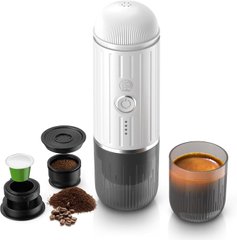 Кофеварка портативна iCafilas Portable Espresso Maker Белая