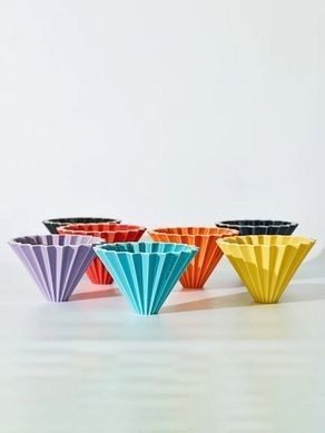 Пуровер воронка порцелянова ORIGAMI dripper M Turquoise