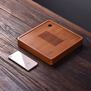 Бамбукова Чабань для Чайної Церемонії 23х23х3,5 см