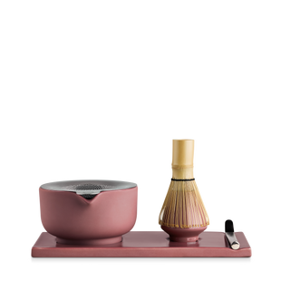 Подарочный набор для приготовления чая Матча Fellow Matcha Set Розовый