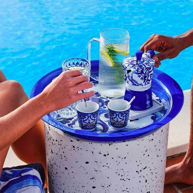 Набор чашек Bialetti х D&G Mediterranean Blue 70 мл 2 штук