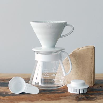 Набор Hario V60 Ceramic 02 Белый