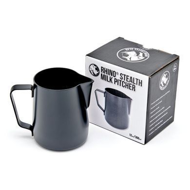 Пітчер Rhino Coffee Gear Stealth 360 мл чорний
