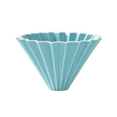Пуровер воронка порцелянова ORIGAMI dripper M Turquoise