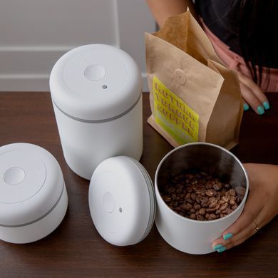 Вакуумний контейнер Fellow Atmos Металевий 280 г Білий