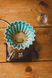 Пуровер воронка порцелянова ORIGAMI dripper M Turquoise