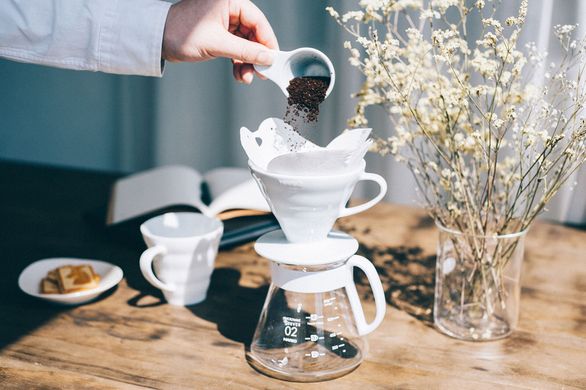 Набор Hario V60 Ceramic 02 Белый