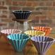 Пуровер воронка порцелянова ORIGAMI dripper M Turquoise