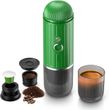 Кофеварка портативна iCafilas Portable Espresso Maker Зеленая