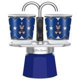 Гейзерна кавоварка Bialetti Mini Express Joyful Christmas 90 мл. + 2 чашки