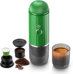 Кофеварка портативна iCafilas Portable Espresso Maker Зеленая