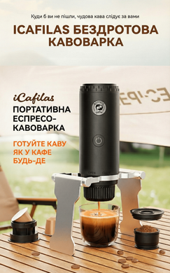 Кофеварка портативная iCafilas Portable Espresso Maker ME2604 Белая