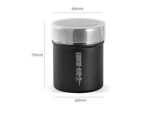Диспенсер для пудри Какао шейкер MHW-3BOMBER Sprinkle Powder L Black 150 мл