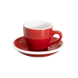 Чашка с блюдцем для эспрессо Loveramics Egg 80 мл Red