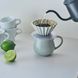 Пуровер воронка фарфоровая ORIGAMI dripper M Matt Green