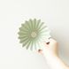 Пуровер воронка фарфоровая ORIGAMI dripper M Matt Green