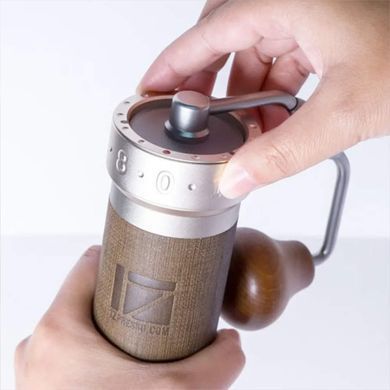 Кавомолка ручна 1Zpresso ZP6 Special Silver Brown
