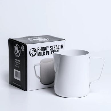 Питчер Rhino Coffee Gear Stealth 360 мл Белый