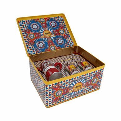 Подарочный набор Bialetti х D&G Moka Express Sicilian Cart на 2 чашки (90 мл)