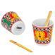 Подарочный набор Bialetti х D&G Moka Express Sicilian Cart на 2 чашки (90 мл)
